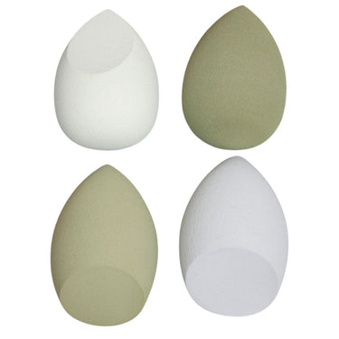 Green makeup blender sponge